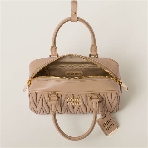 miu miu beige bag|miu handbags official website.